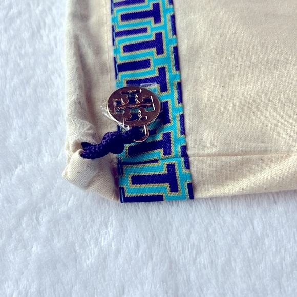 Tory Burch box and drawstring dust bag w/ signature emblem only no shoes - Picture 3 of 3